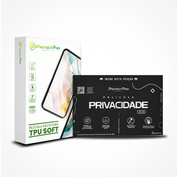 Película TPU Privacidade Soft 25 unidades ProtectPro