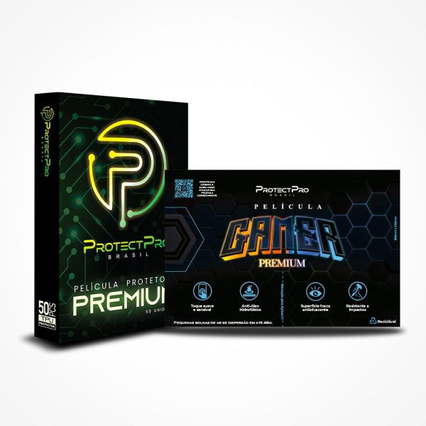 Película TPU Gamer Premium — 50 unidades — ProtectPro Brasil