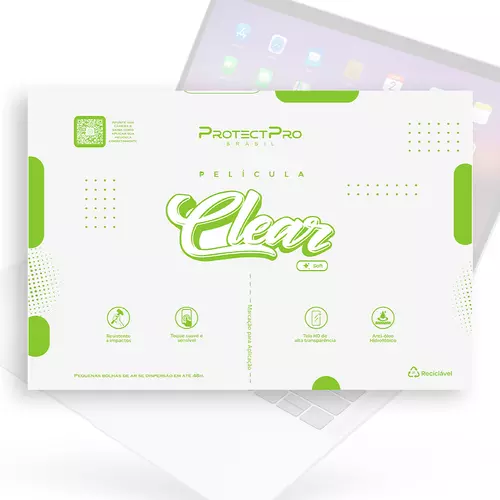 Película TPU Clear Notebook e Tablet 17 polegadas ProtectPro